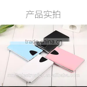 20000mAh Capacity 3 Usb Output Dual Led Lighting Digital Led Screen Wave Shape Design Customize Logo Printing Slim Power Bank thumbnail-4