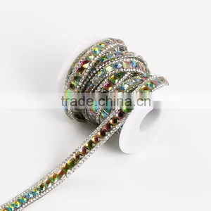 Rhinestone Chain,crystal Belt,hot Fix Tape for Shoes Bags Accessories thumbnail-3