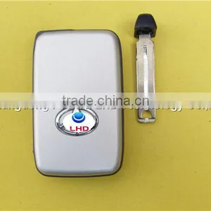 2 Buttons Smart Remote Key Shell Case for Toyota Camry Highlander Valet Emergency Key thumbnail-3