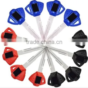 Motorcycle Blank Key Uncut Blade For Suzuki Brand GSXR 600 750 1000 GSX1300R GSF 650 thumbnail-1