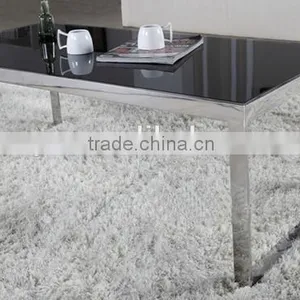 Stainless Steel Modern Coffee Table , Glass Coffee Table thumbnail-1