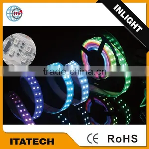 28.8W/M DC12V IP20/IP65 SMD5050 LED Strip Lighting CE Rohs Remote Controlled Battery Operated Led Strip thumbnail-1