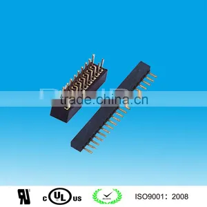 1.0mm Pitch Double Row DIP Female Header thumbnail-1
