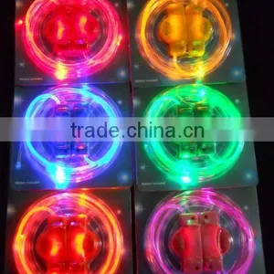 Party Gift Led Lighted Shoelace Holiday Promotional in the Night LED Lighting Luminescent Lace thumbnail-1
