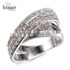 Fashion Silver Diamond Jewelry Zircon Ring 925 Silver Ring Fashion 2016 thumbnail-5