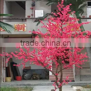 China Manufacturing Plants Artificialpeach Blossom Tree /plastic Peach Tree for Outdoor Decoration thumbnail-2