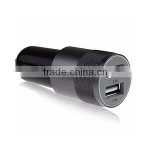 Alloy 2.1A Dual Usb Car Charger thumbnail-4