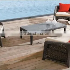 Poly Rattan Bar Sets (2 Armchair, 1-3 Seater Sofa, 1 Table) thumbnail-1