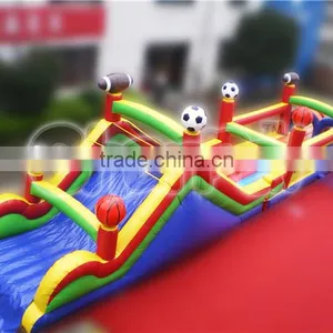 High Quality Giant Inflatable Adult Sport Inflatable Obstacle Course for Sale, Inflatable Rush Obstacle Course thumbnail-3