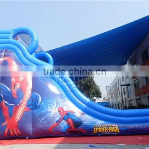 Giant Commercial Spiderman Inflatable Dry Slide for Kids and Adults thumbnail-2