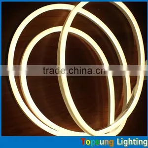 AC 220v/110v Mini 8.5*17mm Flexible Neon Strip 50m Spool 6w/m Christmas Neon Ribbon Warm White thumbnail-2