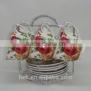 Personalized New Design Coffee Tea Mug ,porcelain Cup and Saucer thumbnail-5