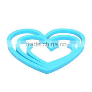 Food Grade Custom Hot Pan Silicone Rubber Coaster thumbnail-2