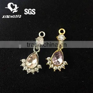 Metal Pendant With Pink Rhinestone 4929# thumbnail-1