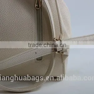 Lady Girl PU Leather Custom Bag Backpack for Teen Bags Made in China thumbnail-6