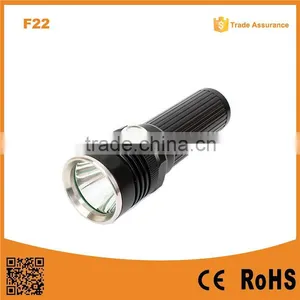 F22 High Brightness Rechargeable High Power Led Torch Light Tactical Flashlight thumbnail-1
