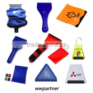 Plastic Car Window Ice Scraper With Glove / Storm Performers Ice Scraper / Snow Scraper for Promotion Quality Choice thumbnail-1