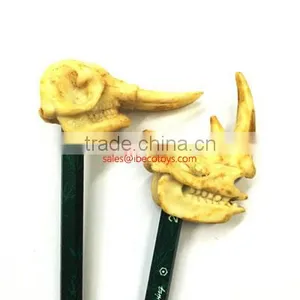 Toy Wild Animal Skull Fossil Pencil Topper thumbnail-1