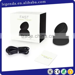 SHINEDA Amazon FBA Service Original Qi Fast Wireless Charger Flexible Calabash Design for Smart Phone, Cargador Wireless thumbnail-5