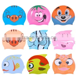Printing Factory Price Design Your Own Swim Cap for Promotion High Quality Soft Swim Caps Silicon Swim Cap Promotional thumbnail-1