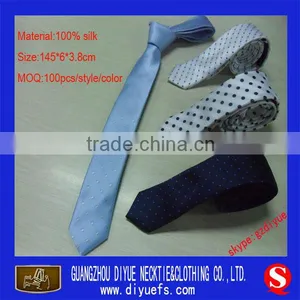 High Quality Men's Polyester Neck Narrow Ties 6cm thumbnail-1