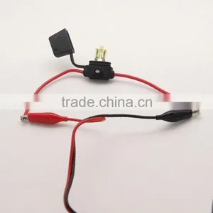 Mini Auto Fuse Holder With Light / Custom Made House Hold Inline Fuse Holder,cable Assembly thumbnail-1