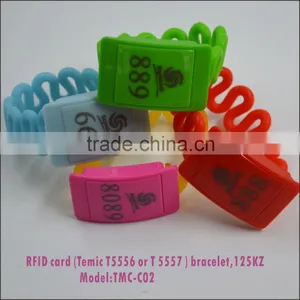 Promotional RFID Wristband / Waterproof RFID Bracelet / Silicone RFID Bracelet thumbnail-2
