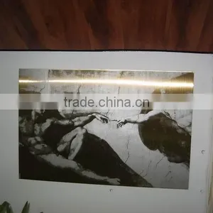 Wall Decoration Adam Engraved On Stainless thumbnail-1