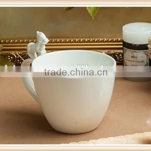 Ceramic New Year Mug in Horse Design Handle Mug thumbnail-4