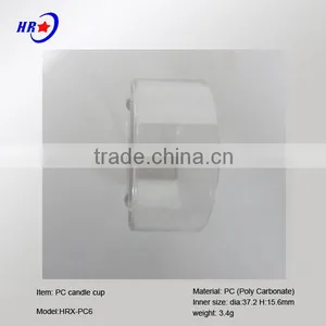 HRX-PC 6 WHITE CANDLE CONTAINER OF CHINA thumbnail-5