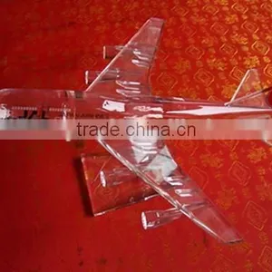 Arrival Crystal Propeller-driven Aircraft/airline/fighter Aeroplane for Crystal Transport Models With Engraved (R-1047 thumbnail-2