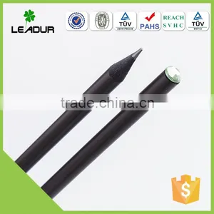 Hot Selling Cheap Bulk Black Wooden Pencil thumbnail-3