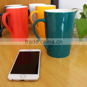 Wholesale Multiple Colors Custom Logo Ceramic Mugs thumbnail-1