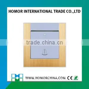 Brushed Aluminum 2 Gang 2 Way Switch Electrical Switch thumbnail-6