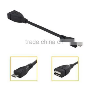 Micro USB 2.0 A Female to B Male Converter OTG Adapter Cable / OTg Data Transfer / OTG Data Cable thumbnail-5
