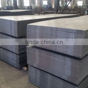 Customized Quality Ss400 Steel Checkered Plate Size thumbnail-3