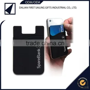 Hot Selling Stylish Silicone Smart Card Wallet 3m Sticky thumbnail-5