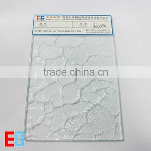 Best Price 3-8mm Clear Ripple Patterned Glass thumbnail-1