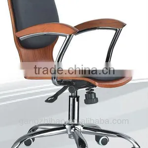 Wooden Seatrest and Backrest Plating Base Swivel Chairs on Hospitle thumbnail-1