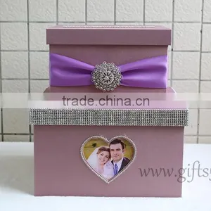 Elegant Wedding Card Box Card Boxes for Wedding Wholesale thumbnail-1