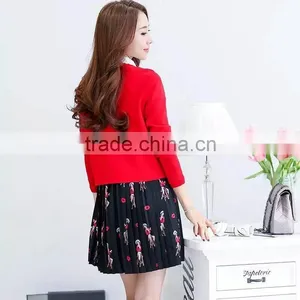 Handmade Women Colorful Knitted Sweater Models thumbnail-1