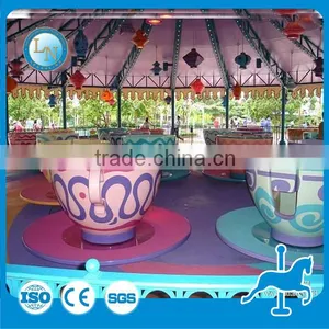 2016 Lino Carnival Family Rides Type Amusement Tea Cup Park Rides for Sale thumbnail-3