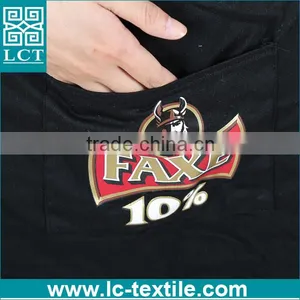 Custom Made Kitchen Uniform Women Black Waist Aprons With Pocket thumbnail-4