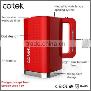 Dots Design 2200W Electric Water Kettle/ Plastic Kettle/ High Quality Kettle thumbnail-2