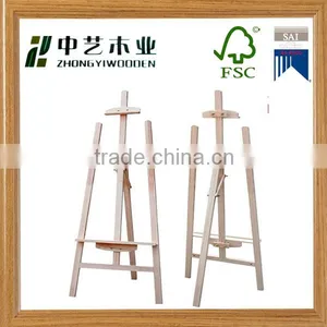 Artist Studio Portable Easel Folding Tripod Wooden Painting Stand thumbnail-6