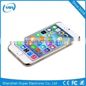 With Packing Smartphone Hard Case Clear for IPhone 6, Electroplating With Laser Cutting PC Case Cover for IPhone 6s thumbnail-6