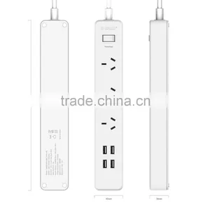 Australia USB Controlled Power Strip 3AC With 4 USB Power Socket thumbnail-2