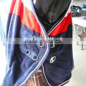 Fashionable Fleece Horse Rug With Collar/Horse Show Rug Blanket thumbnail-3