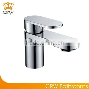 CRW YC-1103 Brass Basin Bathroom Ornate Faucet Curved thumbnail-1
