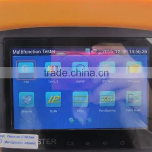 4.3 Inch TFT-LCD hd Cvi Tester Testing ip Camera,analog Camera and Ptz Camera thumbnail-6